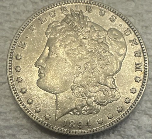1894 o morgan silver dollar Beautiful EF Condition And Fields