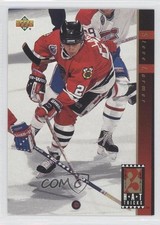 1993-94 Upper Deck Hat Tricks Steve Larmer #HT14 0o9