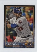 2015 Topps Mini Black /10 Chris Carter #246 3y4