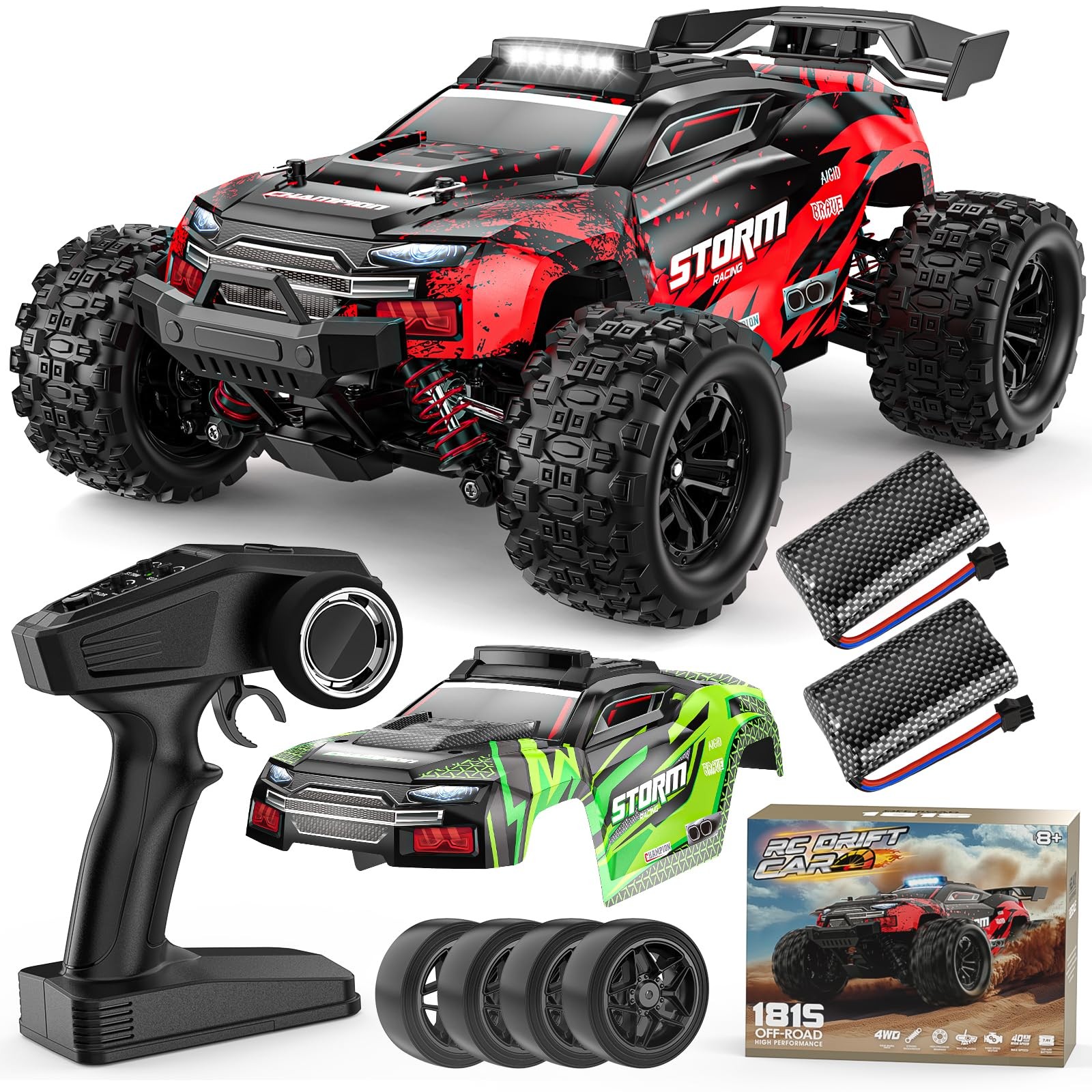 S, 2.4ghz 4wd High Speed 40 Km/h Remote Control Car With Dri