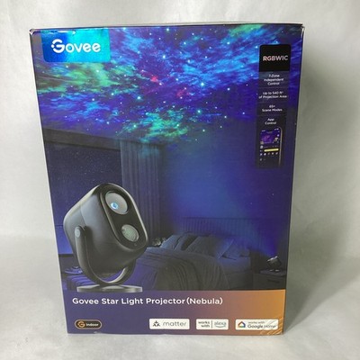 Govee Star Projector   LED Galaxy Light, 7-Zone Nebula, 50+ Scenes, White Noise