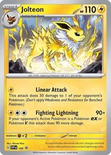 Pokemon Prismatic Evolutions Promo Jolteon SVP169 [Cosmos Holo]