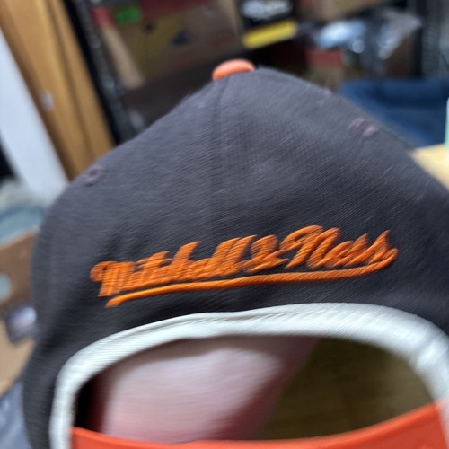 Cleveland Browns SnapBack Mitchell & Ness Osfm - Picture 7 of 14
