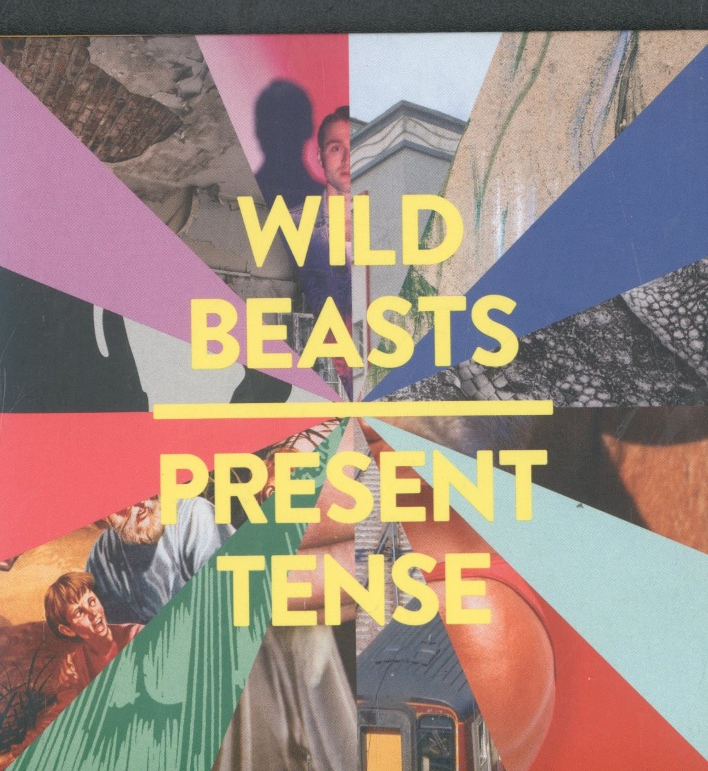 Wild Beasts (Indie) Present Tense CD Europe Domino 2014 gatefold card sleeve
