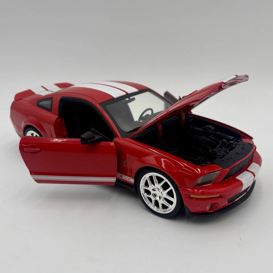 Greenlight Collectibles 2010 Ford Shelby RED 1:18 GT500 Die-cast Model Car MINT - Image 3 of 4