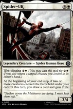 MTG 0017 SPIDER-UK Spider-man Uncommon card⚔️NM/MT