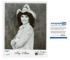 Kay Adams "Little Pink Mack" Singer AUTOGRAPH Signed 8x10 Photo 'To Bridget'