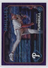 2024 Topps Update Purple Holo Foilboard 446/799 Spencer Turnbull #US239 05gv