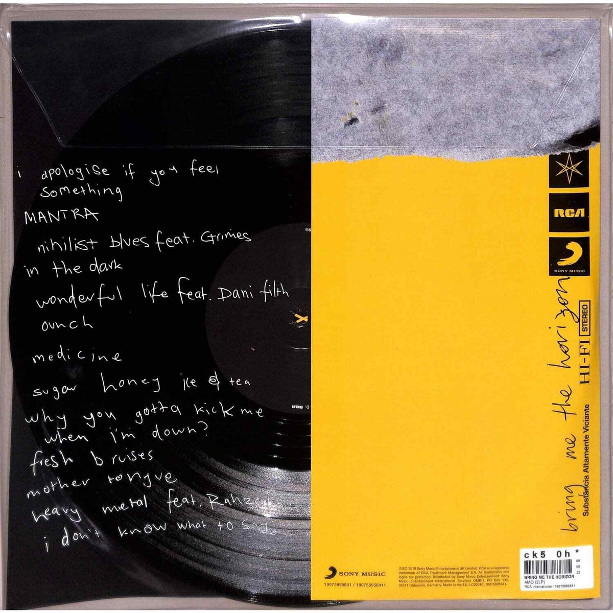 Bring Me The Horizon / AMO (2LP) / RCA International