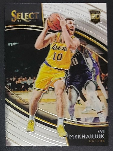 2018-19 Select Courtside SVI MYKHAILIUK RC #216 Rookie SSP Los Angeles Lakers - Picture 4 of 4