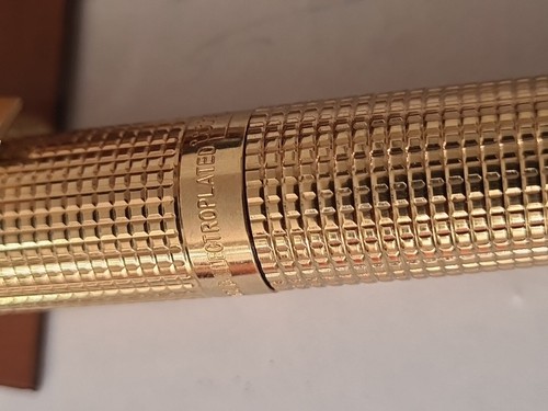 Sheaffer White Dot Gold Electroplated Fountain Pen with Pen 14K (.585) Nib - 第 12/24 張圖片