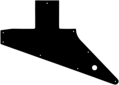 WD Custom Pickguard For Gibson 2010-Present Explorer #03 Black/White/Black