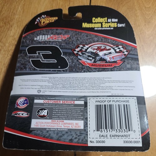 2005 Winners Circle 1/64 Dale Earnhardt #3 Goodwrench RCR Museum Series 2 Car - Picture 2 of 12