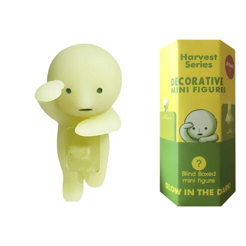 Cute Smiski Hippers Glow in the Dark Decorative Mini Figure Toy Blind Box 1pc - Picture 4 of 18