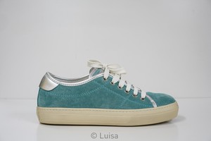 green suede sneakers womens