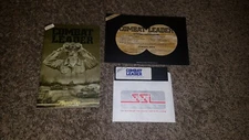 VINTAGE COMMODORE STRATEGIC SIMULATION SSI COMBAT LEADER STRATEGY COMPUTER GAME