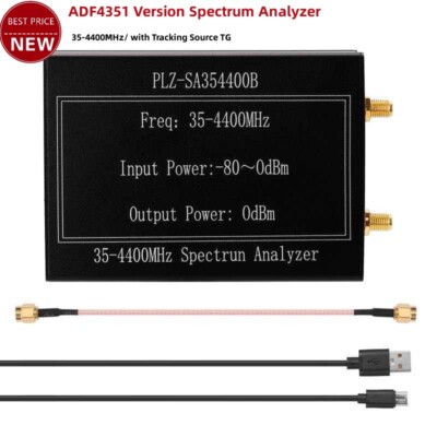 ADF4351 35-4400MHz Spectrum Analyzer Scalar Network Analyzer Signal Source