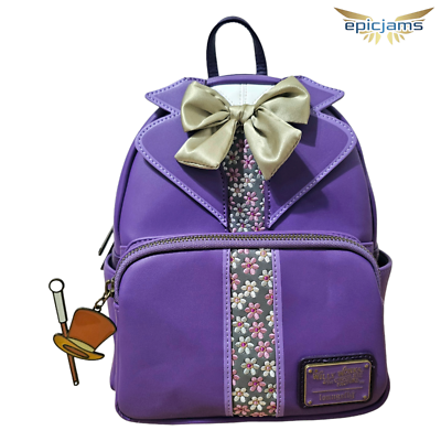 Loungefly Willy Wonka Cosplay Mini Backpack New