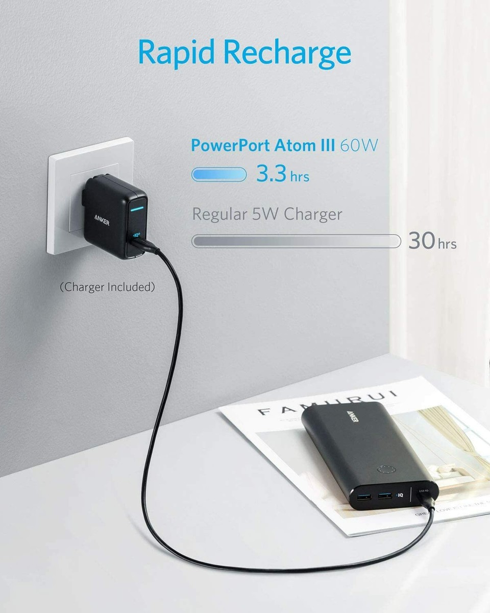 スマホアクセサリー Anker PowerCore+ 26800 PD 45W Anker PowerCore III 19200 45W with PowerPort III 65W Pod