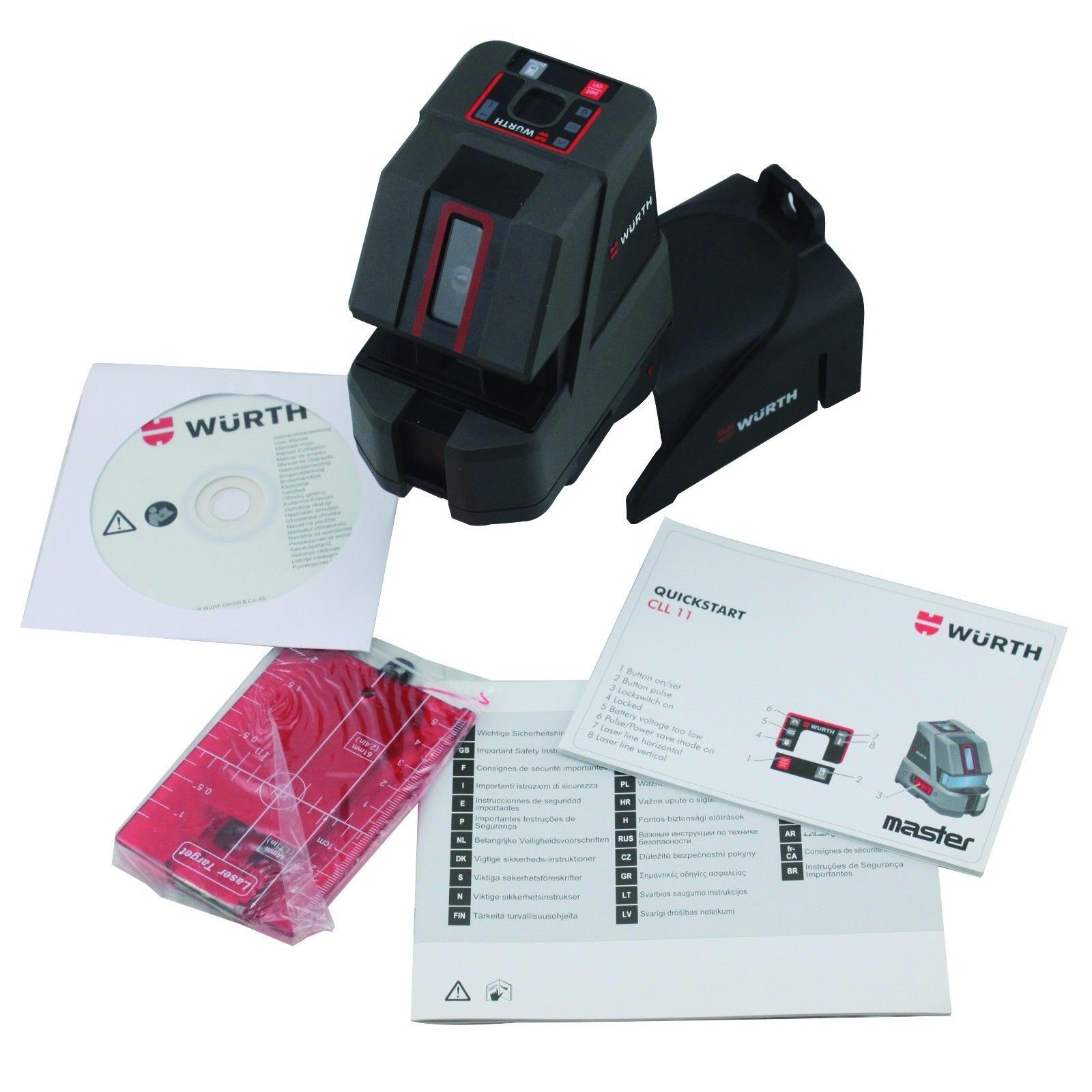 Wurth laser level demarcation device cll11 Laser Levels eBay