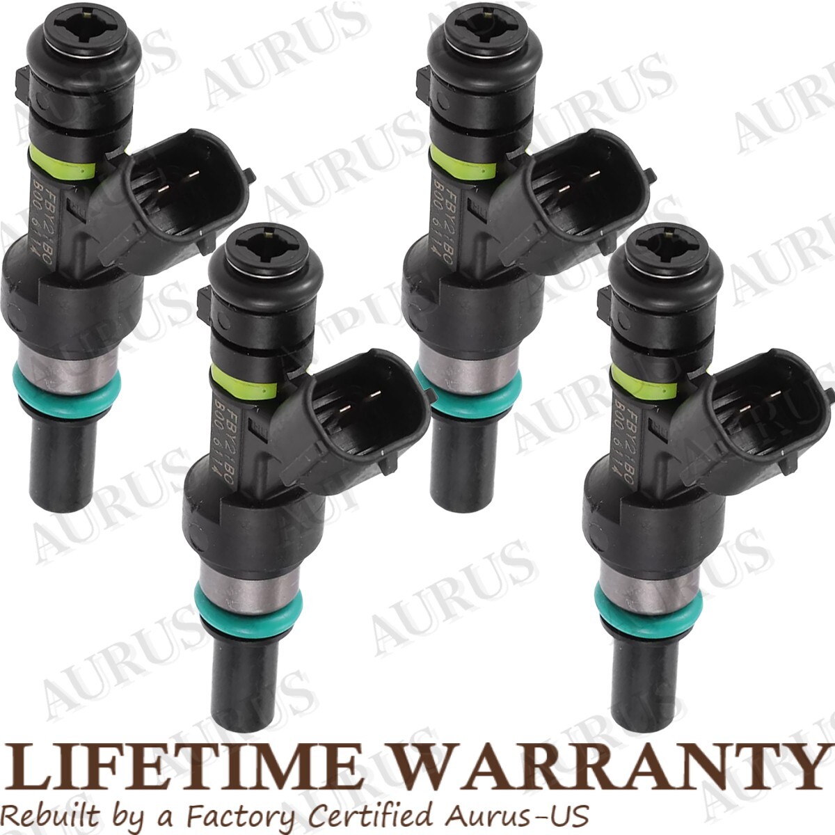 x4 OEM Hitachi Fuel Injectors for 2013 Nissan X-trail T32 2.5L