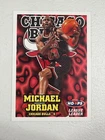 1996-97 NBA Hoops MICHAEL JORDAN #1 Scoring League Leader Card Chicago Bulls HOF