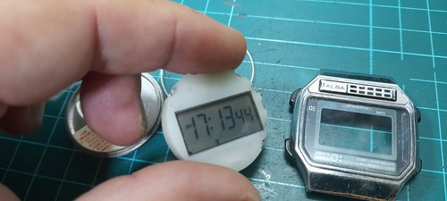 Rare Vintage (1980) SEIKO ALBA Y823-5000 VOICE *SPARE PARTS FIX*Module Wrong* - Imagen 2 de 9