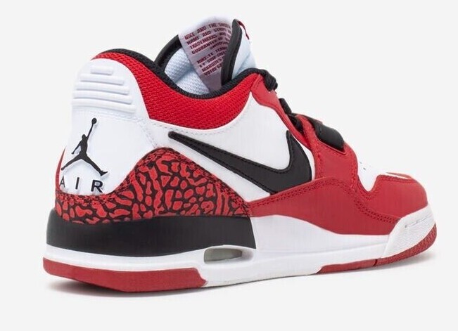 ★ナイキ Air Jordanレガシー312Low ホワイト/ブラック/レッド AIR JORDAN LEGACY 312 LOW (GS) WHITE / BLACK-RED CD9054 116