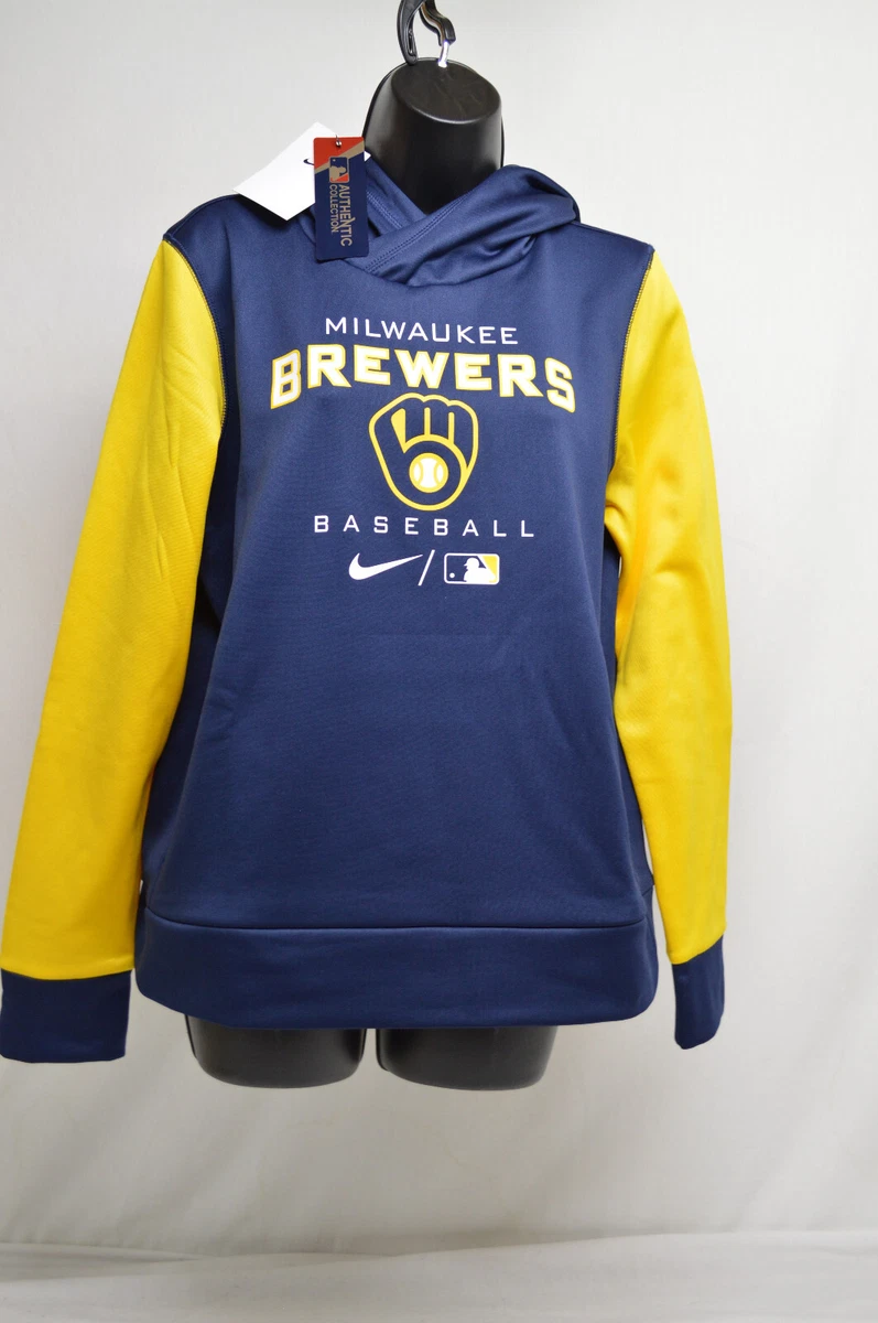 Nike brewers hoodie top