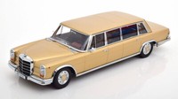 1:18 Kk-Scale Mercedes 600 Lwb W100 Pullman 1964 Goldmetallic