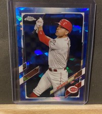 2021 TOPPS CHROME SAPPHIRE BASE CARD CINCINNATI REDS JOEY VOTTO #275