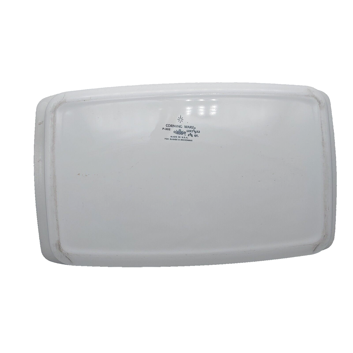 コーニングウエア　 ブルーフラワー 2QT オーブン皿　P-332 Amazon.com: Corning Ware Cornflower Blue 2 QT Casserole Cake