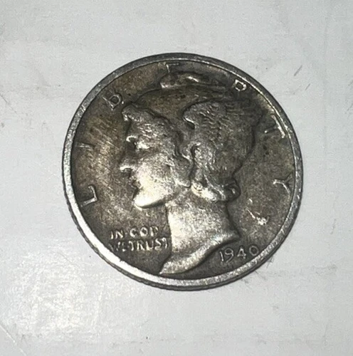 1940 S U.S. Mercury Dime Beautiful Uncirculated Coin