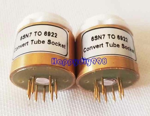 1PC Tube DIY Adapter Socket Converter 6SN7 TO 6922 for Vacuum tube ...