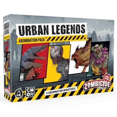 Zombicide 2nd Ed Urban Legends Abomination Expansion Set CMON ZCD004 Zombiecide