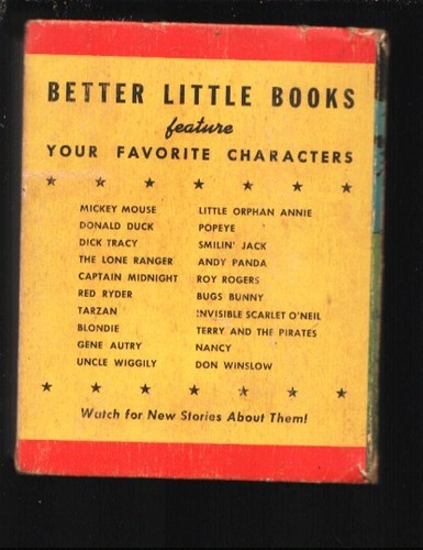 Little Orphan Annie #1417 1947-Big Little Book-and The Secret of The Well-Har... - Imagen 2 de 3