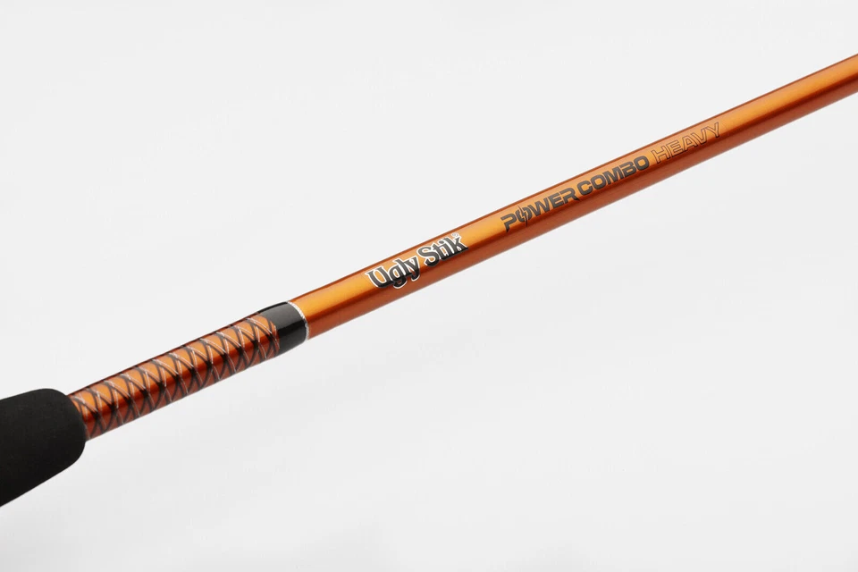 Combo Shakespeare Ugly Stik Power Spinning Combo Varilla y Carrete 2 Piezas Todos los Tamaños Foto 3 de 4
