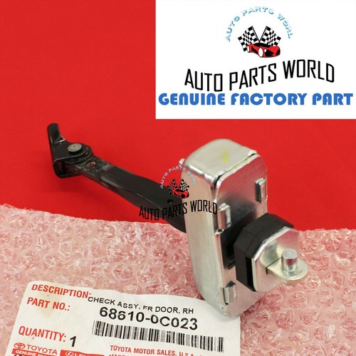 ORIGINAL FABRICANTE DE EQUIPOS ORIGINALES TOYOTA 07-21 TUNDRA | 08-22 SECUOYA CHEQUE PUERTA DE PASAJERO 68610-0C023 - Imagen 3 de 4