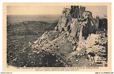 AQRP7-0476-13 - LES BAUX - Imposante Ruinen der im 10. Jh. erbauten feudalen Burg