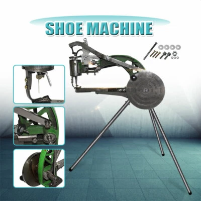 GRELE DIY Cobbler Sewing Machine Hand Shoe Repair Mending Machine Cotton Nylon Line