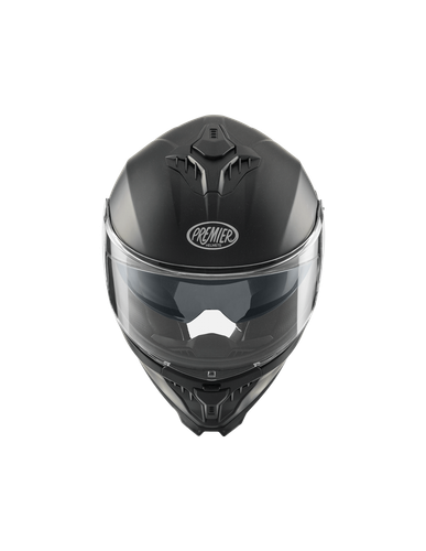 CASCO INTEGRALE MOTO SCOOTER NERO OPACO PREMIER TYPHOON U9BM ON1 OMOLOGATO - Imagen 3 de 4