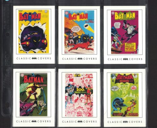2008 DC COMICS BATMAN ARCHIVES CLASSIC COVERS CARD LOT JOKER PENGUIN NEAL ADAMS - Picture 2 of 5