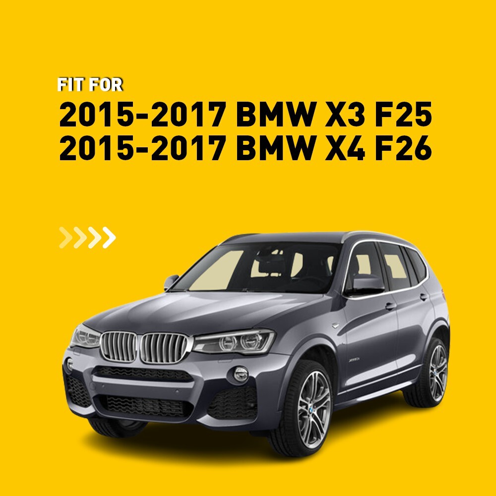 For 2015-2017 BMW X3 X4 F25 F26 Passenger Side Fender Chrome