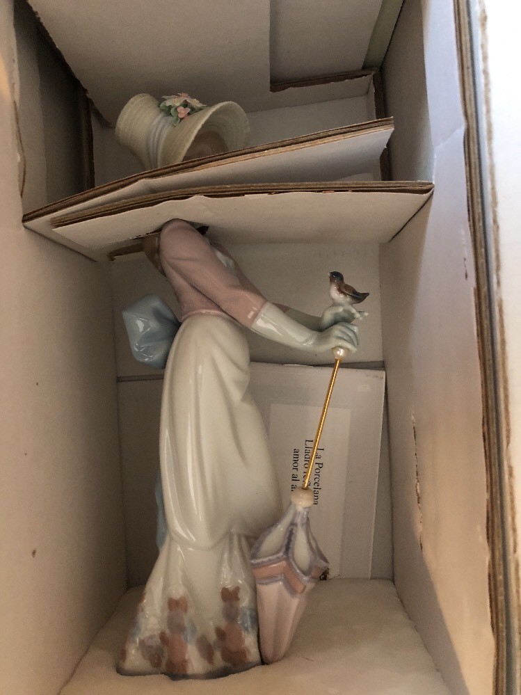 Lladro 7618 Garden Song Retired! Original Grey Box! Mint Condition