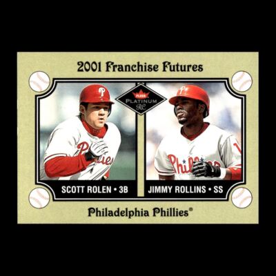 Scott Rolen/Jimmy Rollins 2001 Fleer Platinum Phillies #474 R326K