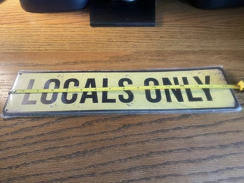 LOCAL ONLY 4”x16” Metal Sign; Wall Decor for Home and Office-Driveway-Park NIP - Picture 3 of 3