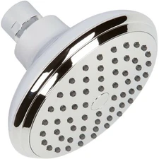 4 Inch High Flow Shower Head (Aqua Elegante) - Chrome - 2.5 GPM