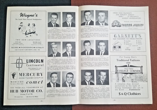 1963 Texas Tech Football vs. Kansas State Official Program Donny Anderson - Picture 8 of 10