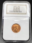 1953 P Lincoln Wheat Cent Penny Coin MS66 NGC Red RD Brown Label Gem BU #030