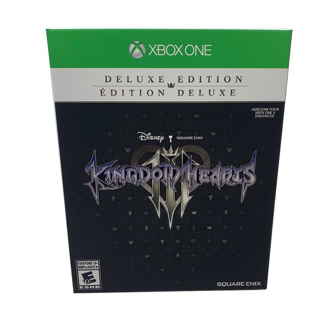 Kingdom Hearts 3 Deluxe Edition for XBOX ONE Cardboard Outer Box ONLY